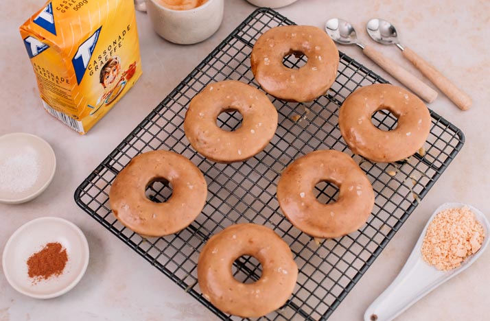 Pumpkin spice ovendonuts